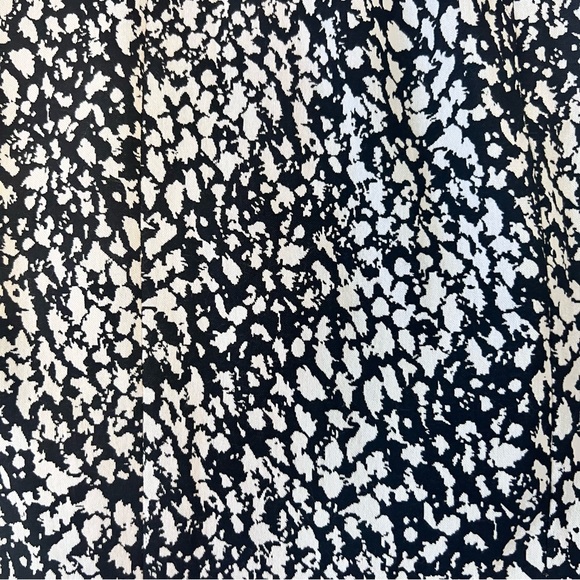 Calvin Klein White and Black Ruffle Dress - Picture 8 of 17